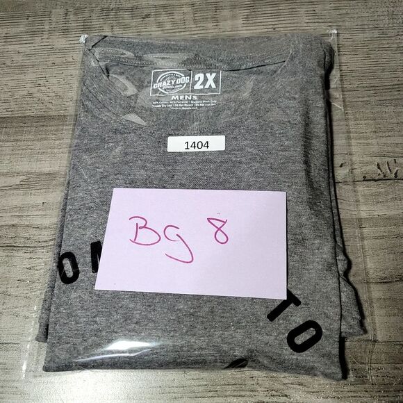 Gray Grandpa Men's T-Shirt Size 2X - Picture 4 of 4